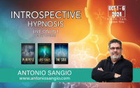 6-DAY LIVE-ONLINE Introspective Hypnosis Course with Antonio Sangio OCTOBER 2024