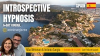 LIVE  6-Day Introspective Hypnosis Course - San Felíu de Guixols, SPAIN - Alba Weinman & Antonio Sangio OCT 2026