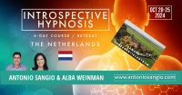 LIVE - Six-Day Introspective Hypnosis Course / Retreat - in The Netherlands -  Alba Weinman & Antonio Sangio OCT 2024