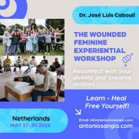 4-Day Workshop: Healing the Wounded Feminine Energy -  Dr. José Luis Cabouli - The Netherlands - MAY 2026