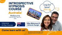 LIVE  6-Day Introspective Hypnosis Course - Melbourne, AUSTRALIA-  Alba Weinman & Antonio Sangio FEB 2026